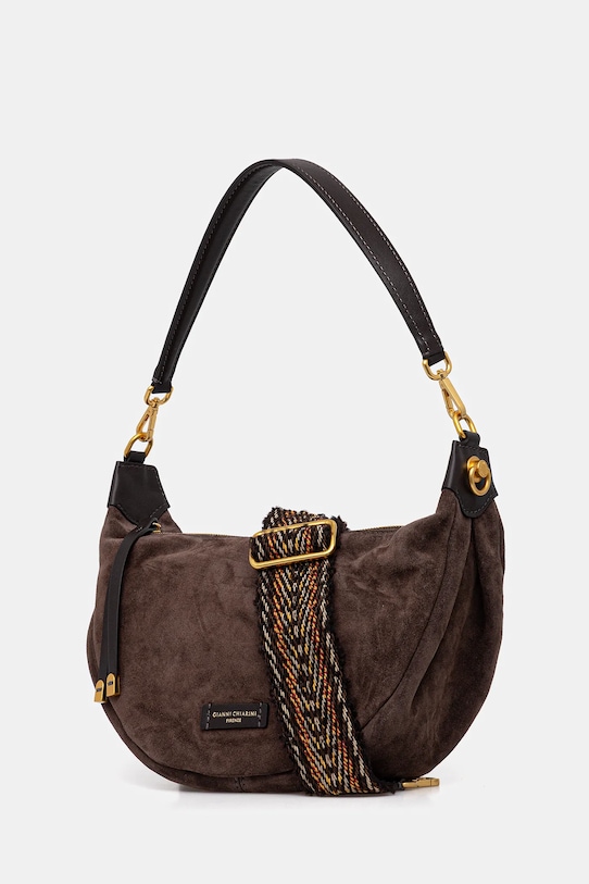 Τσάντα σουέτ Gianni Chiarini AISHA BS.12050.CM καφέ AW25