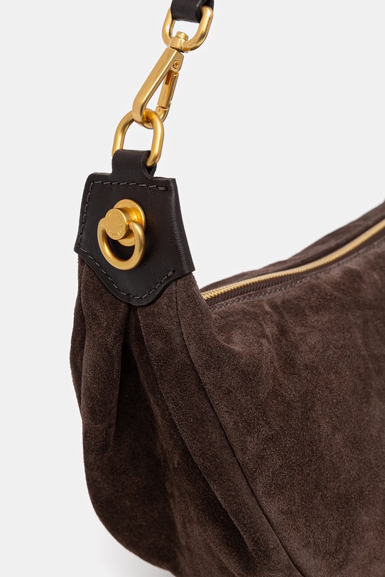 Gianni Chiarini torebka zamszowa AISHA brązowy BS.12050.CM