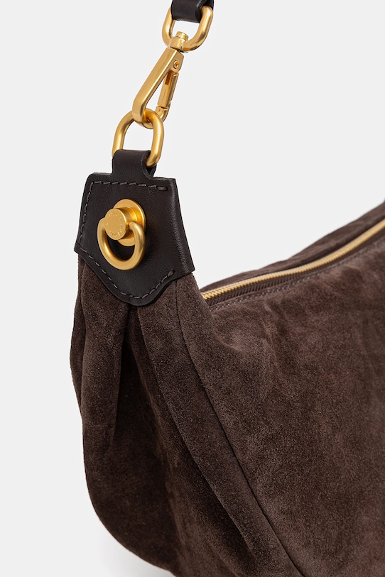 Τσάντα σουέτ Gianni Chiarini AISHA καφέ BS.12050.CM