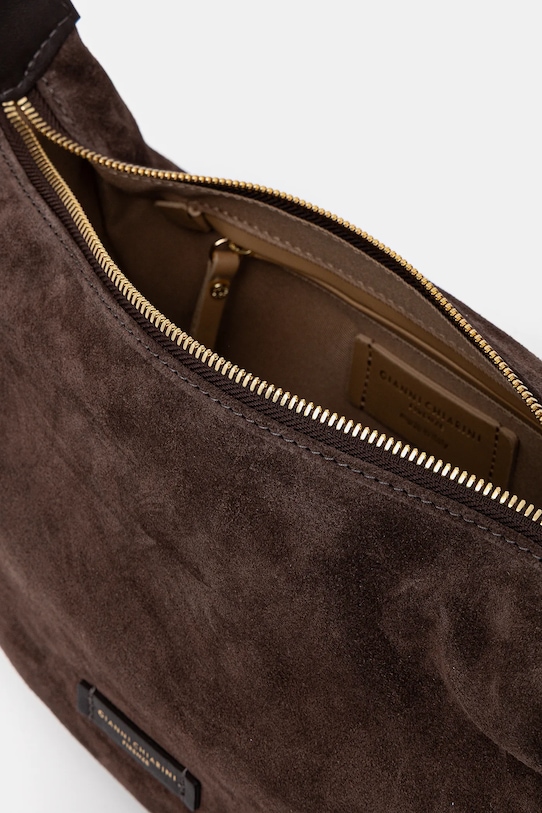 Τσάντα σουέτ Gianni Chiarini AISHA BS.12050.CM καφέ