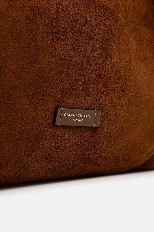 Gianni Chiarini torebka zamszowa DUA BS.9780.CM brązowy