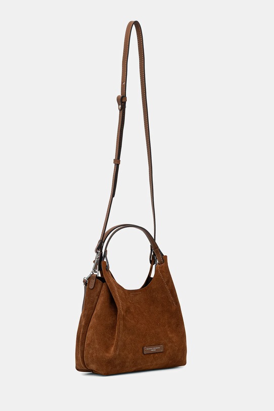 Gianni Chiarini torebka zamszowa DUA BS.9779.CM brązowy AW25