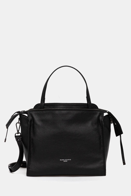 Gianni Chiarini torebka skórzana JANIS skóra licowa czarny BS.11245.MUS