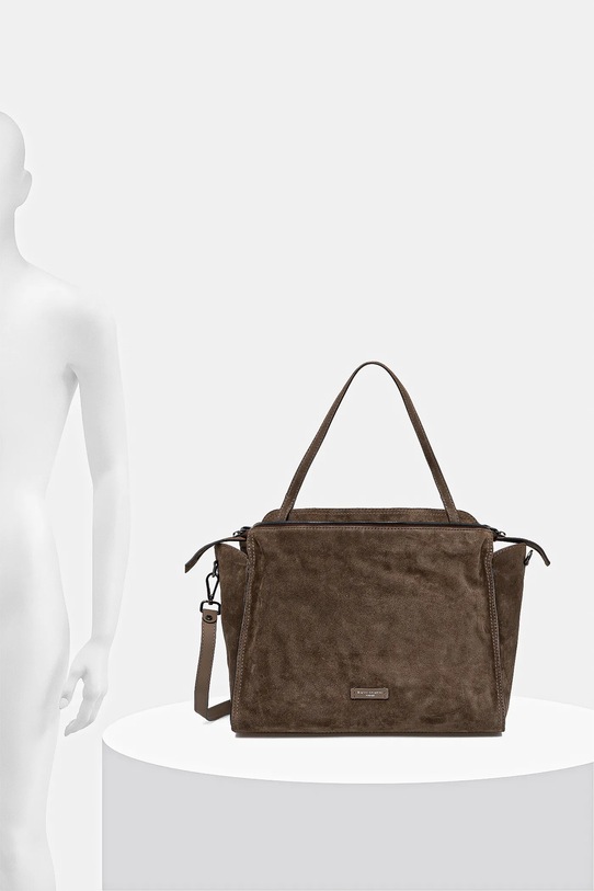 Gianni Chiarini geantă de mână din piele întoarsă JANIS BS.11246.CM