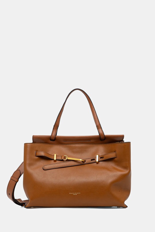 Шкіряна сумочка Gianni Chiarini TILDA лицьова шкіра коричневий BS.11491.MDD
