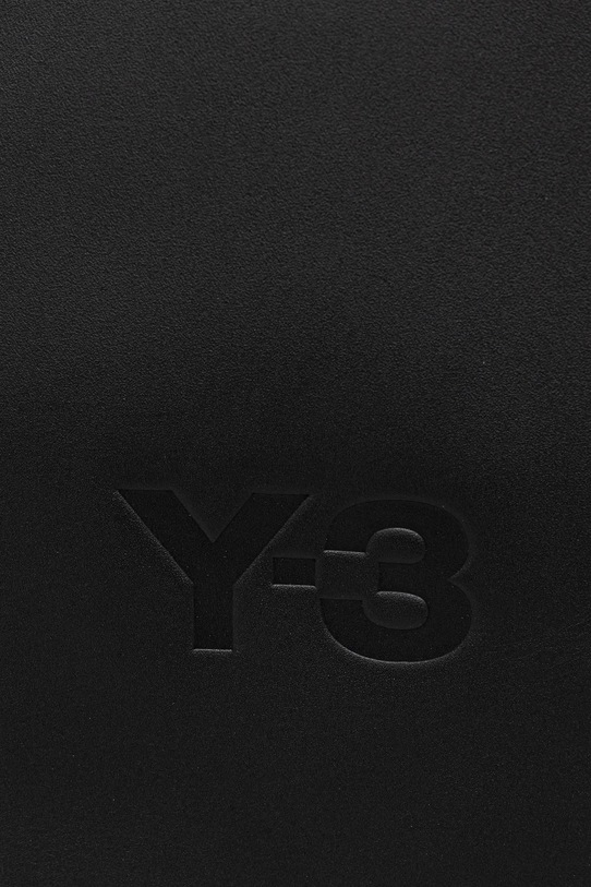 Kožená kabelka Y-3 Bowling černá KB9310