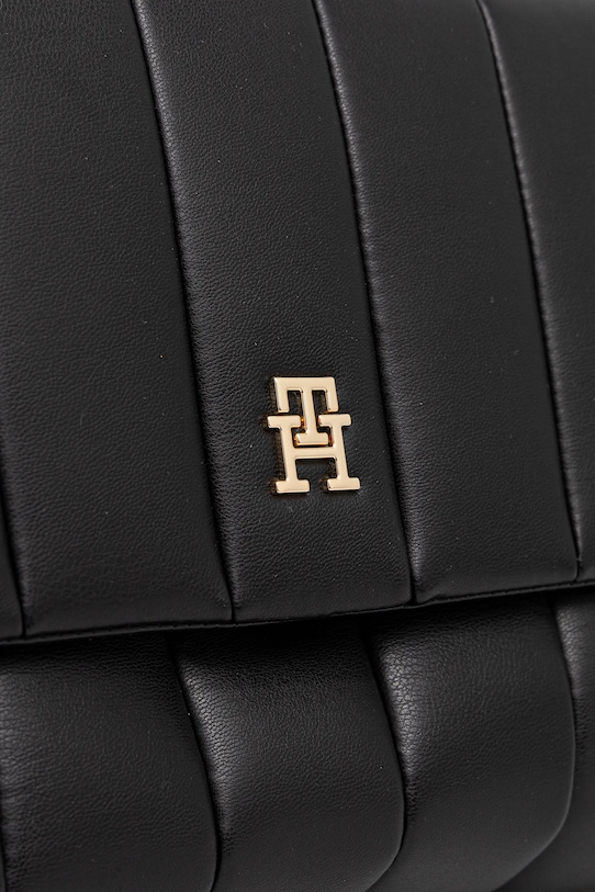 Τσάντα Tommy Hilfiger μαύρο AW0AW17669