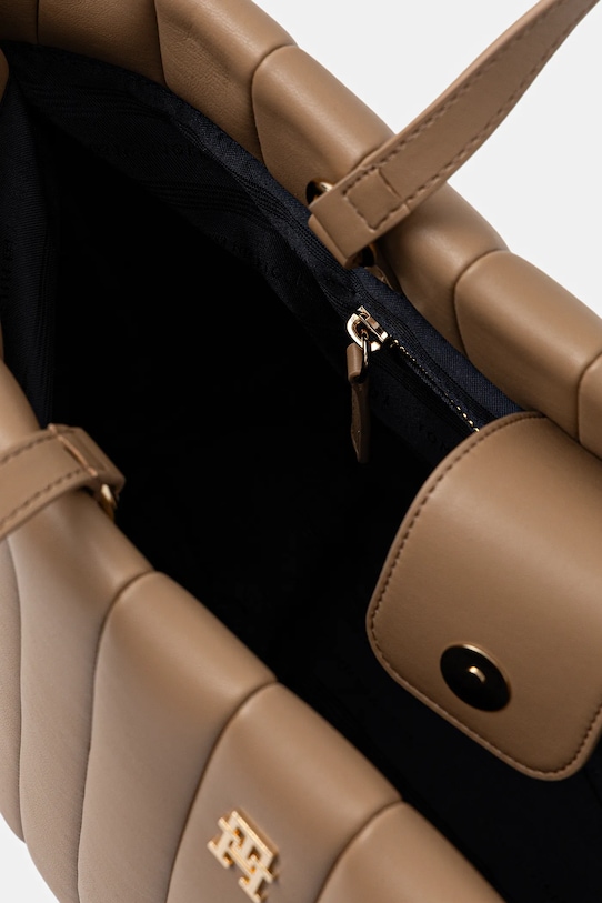 Kabelka Tommy Hilfiger AW0AW17670 béžová