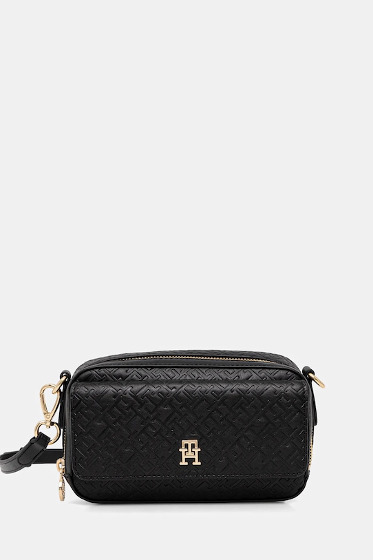 Tommy Hilfiger torebka nie mieści A4 czarny AW0AW17681