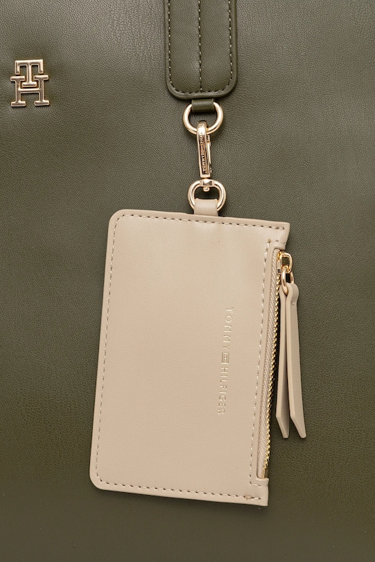 Kabelka Tommy Hilfiger zelená AW0AW17683