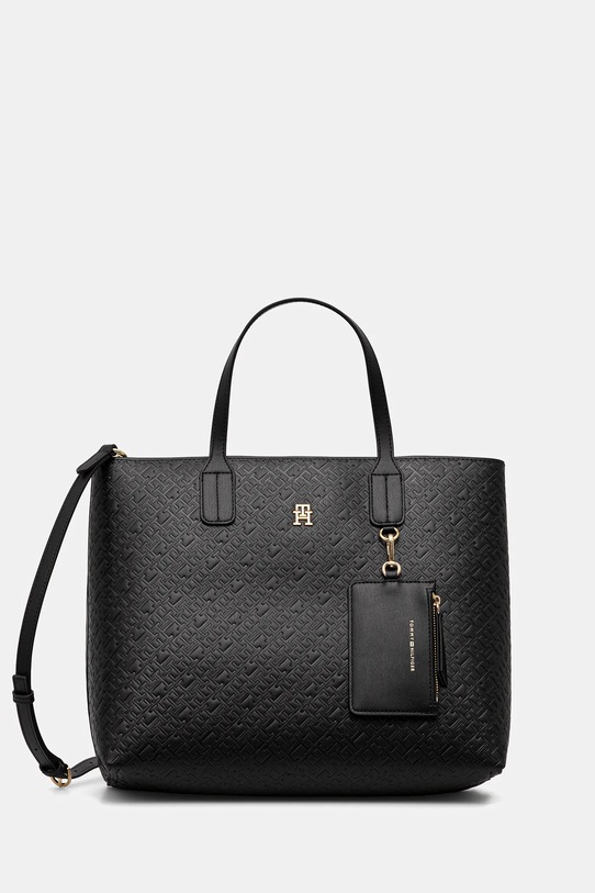 Tommy Hilfiger torebka wzorzyste czarny AW0AW17684