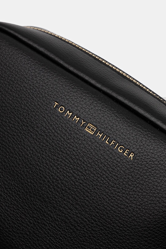 Τσάντα Tommy Hilfiger AW0AW17689 μαύρο