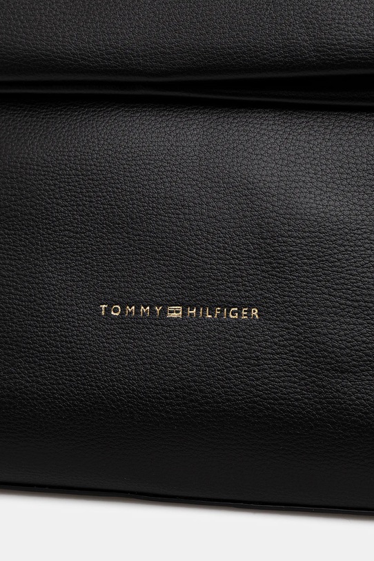 Τσάντα Tommy Hilfiger μαύρο AW0AW17692