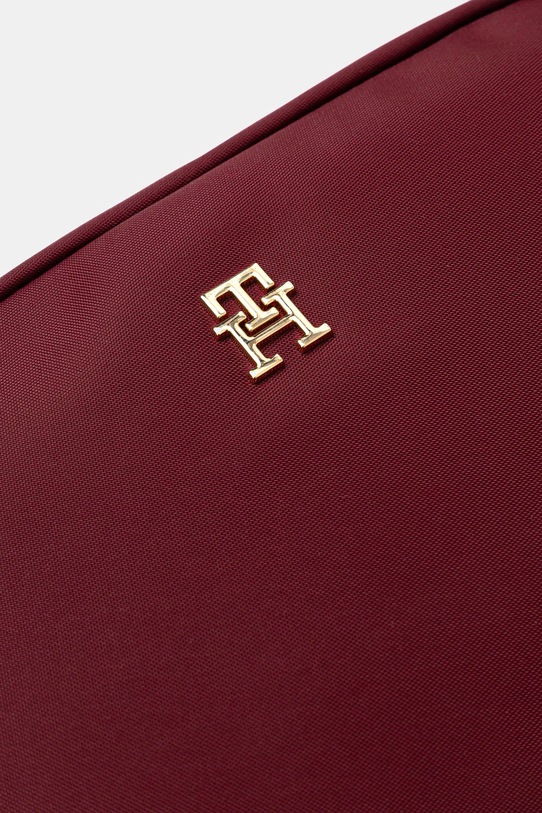 Τσάντα Tommy Hilfiger μπορντό AW0AW17704