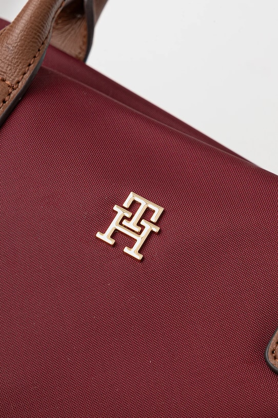 Τσάντα Tommy Hilfiger μπορντό AW0AW17709