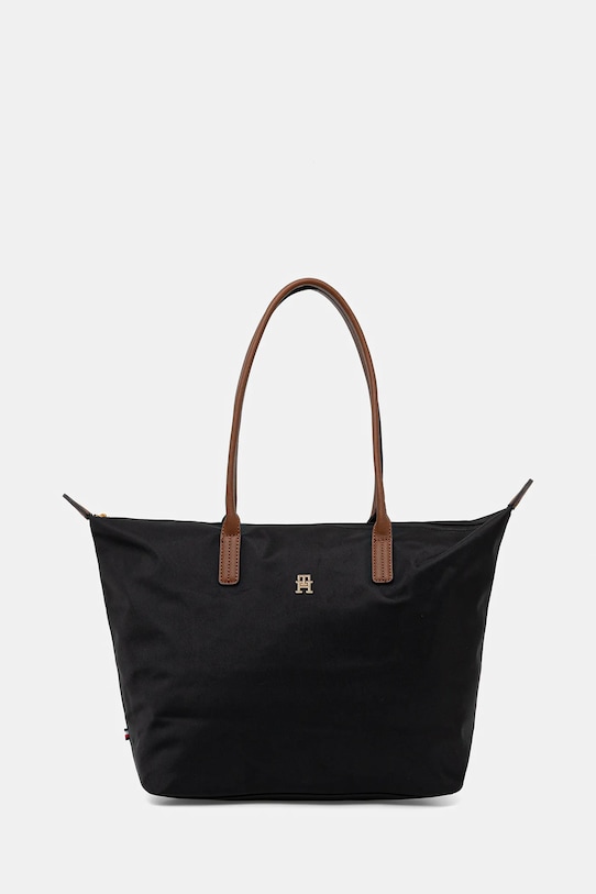 Tommy Hilfiger torebka skóra licowa czarny AW0AW17711