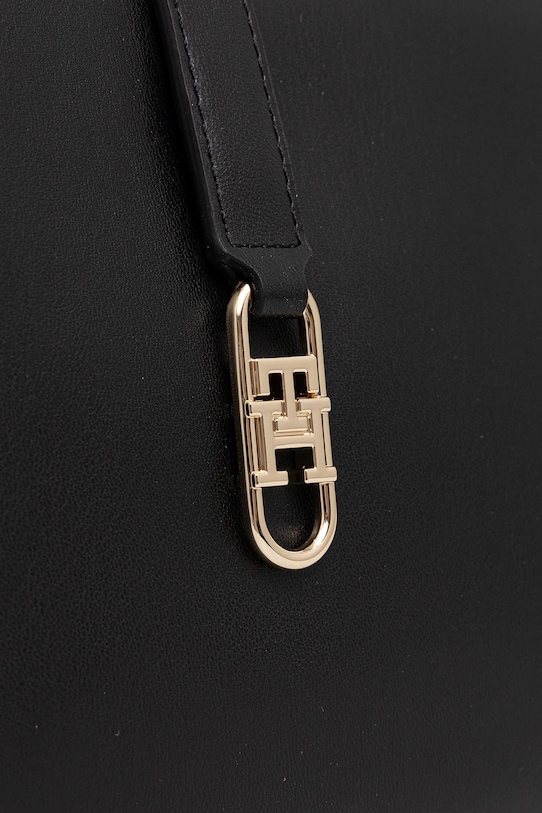 Τσάντα Tommy Hilfiger μαύρο AW0AW17718