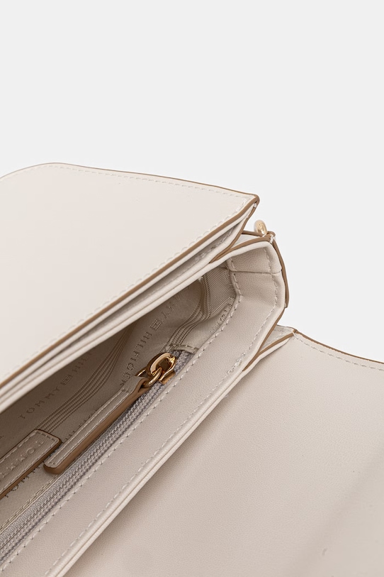 Tommy Hilfiger listonoszka damska z imitacji skóry AW0AW17723 beżowy