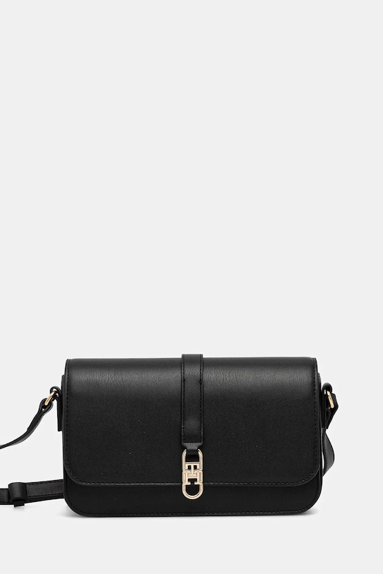 Сумочка Tommy Hilfiger аппликация чёрный AW0AW17723