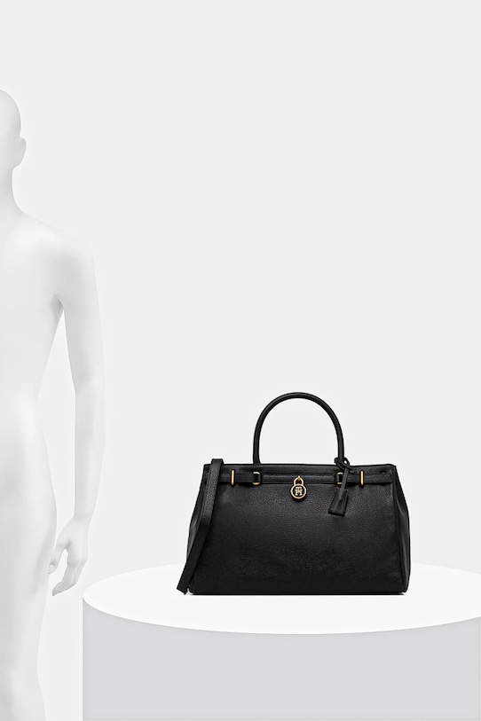 Δερμάτινη τσάντα Tommy Hilfiger AW0AW17925