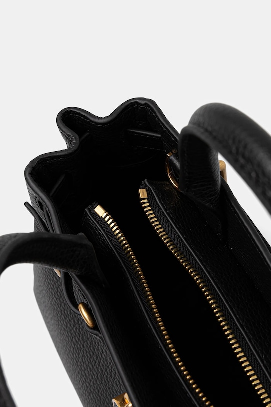 Шкіряна сумочка Tommy Hilfiger AW0AW17926 чорний