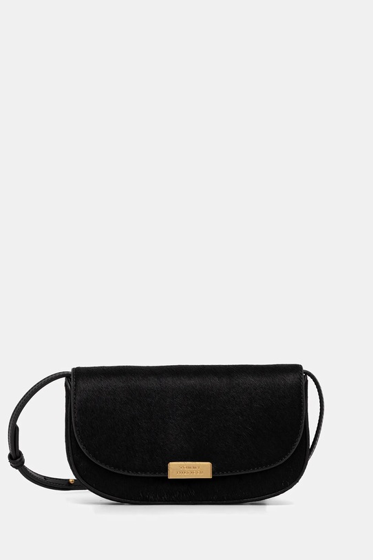 Tommy Hilfiger torebka skórzana skóra licowa czarny AW0AW17941