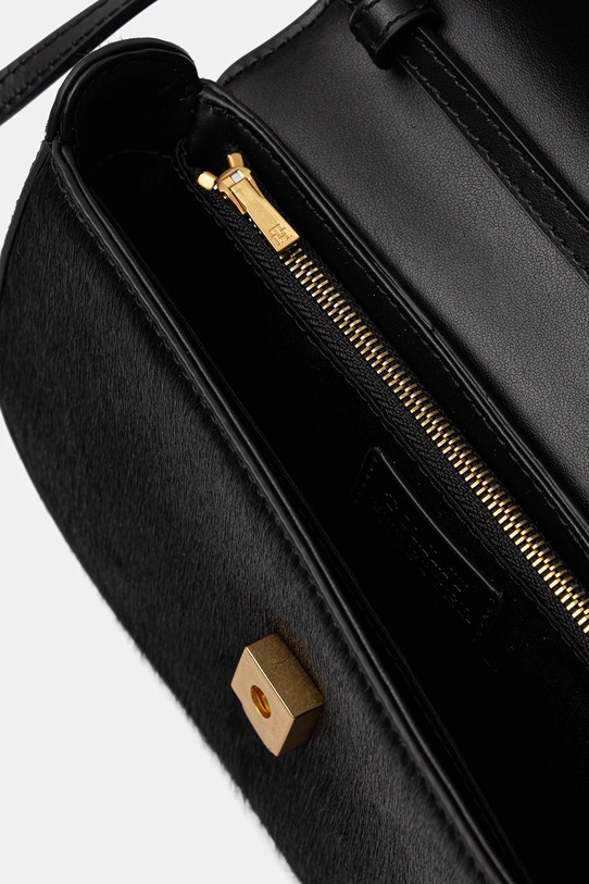 Tommy Hilfiger torebka skórzana AW0AW17941 czarny