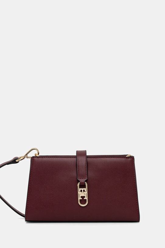 Сумочка Tommy Hilfiger не вмещает А4 бордо AW0AW18005
