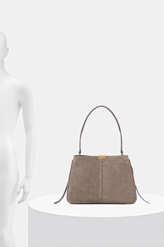 Tommy Hilfiger torebka zamszowa AW0AW18201