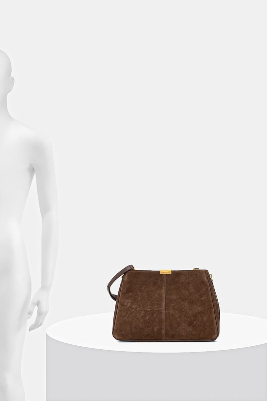 Tommy Hilfiger torebka zamszowa AW0AW18201