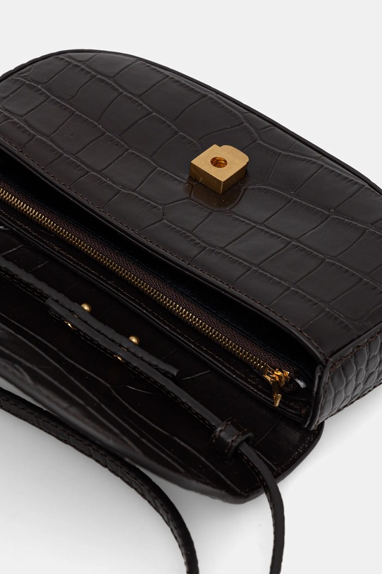 Tommy Hilfiger torebka skórzana AW0AW18203 brązowy