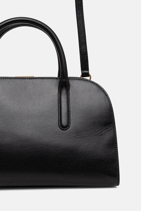 Αξεσουάρ Δερμάτινη τσάντα Tommy Hilfiger AW0AW18205 μαύρο