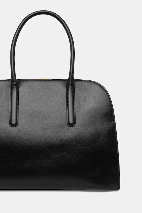 Doplňky Kožená kabelka Tommy Hilfiger AW0AW18206 černá