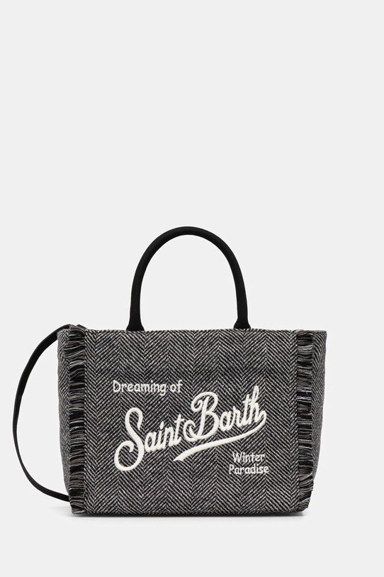 MC2 Saint Barth torebka nie mieści A4 czarny COL0029