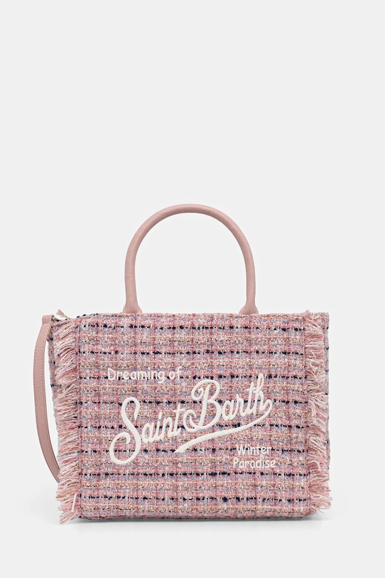 MC2 Saint Barth torebka nie mieści A4 różowy COL0036