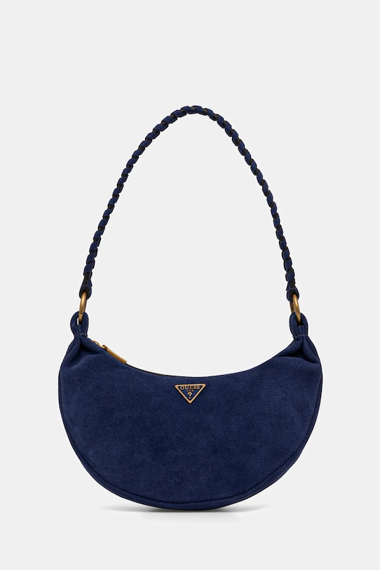 Guess torebka zamszowa AMITA nie mieści A4 granatowy HWSB95.39720