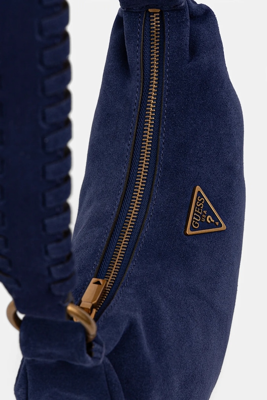 Guess torebka zamszowa AMITA granatowy HWSB95.39720