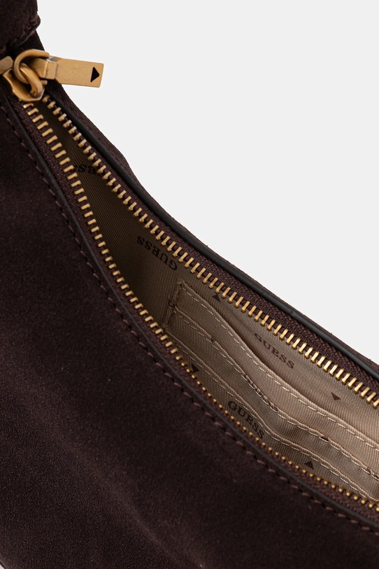 Guess torebka zamszowa AMITA HWSB95.39720 brązowy