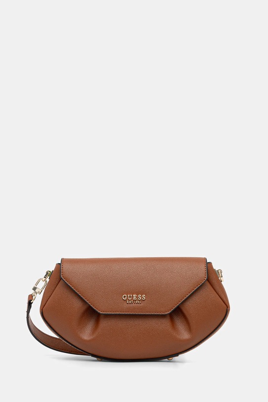 Guess torebka AMORETTE nie mieści A4 brązowy HWBG78.98200