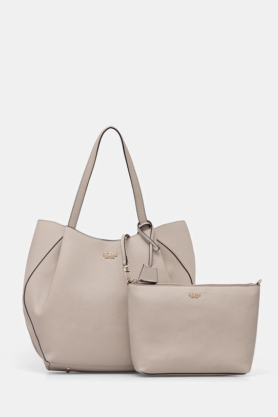 Guess poșetă AMORETTE uni bej HWBG78.98240