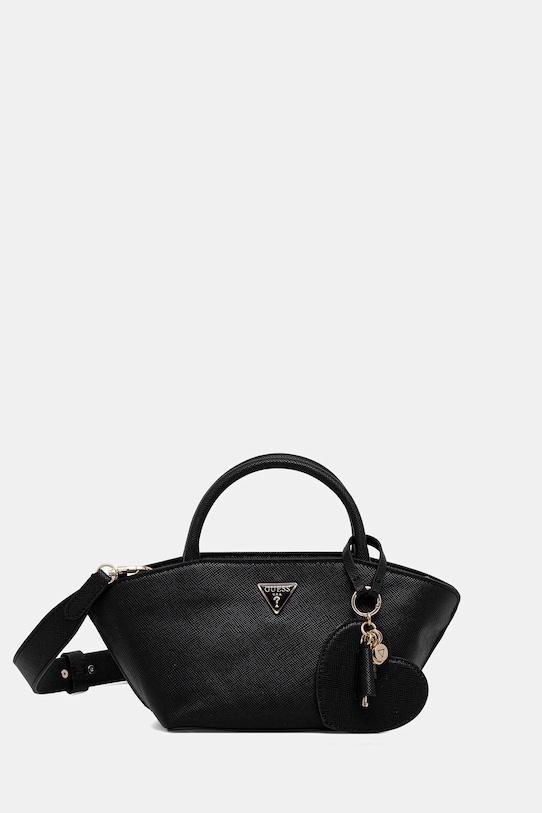 Kabelka Guess BOLENA imitácia kože čierna HWZG92.07760