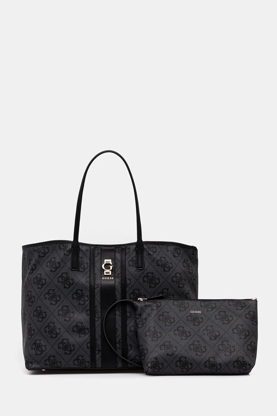 Torbica Guess ERENIA Imitacija zrnatega usnja siva HWSO78.38240