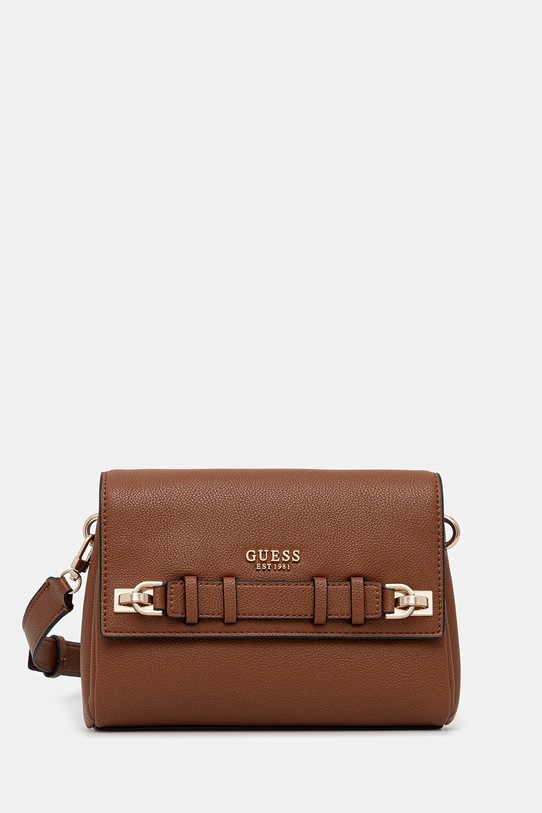 Guess torebka GREGORIA nie mieści A4 brązowy HWBG85.46200