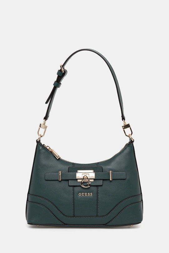 Guess torebka GREYSON nie mieści A4 zielony HWBG92.06180
