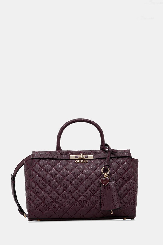 Guess torebka IDRA wzorzyste bordowy HWGG81.57060