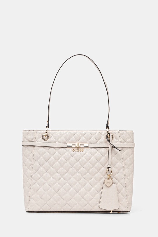 Τσάντα Guess IDRA εμπριμέ μπεζ HWGG81.57250