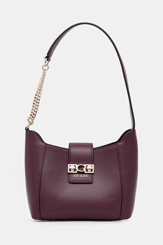 Guess torebka JANE nie mieści A4 bordowy HWVG98.91010