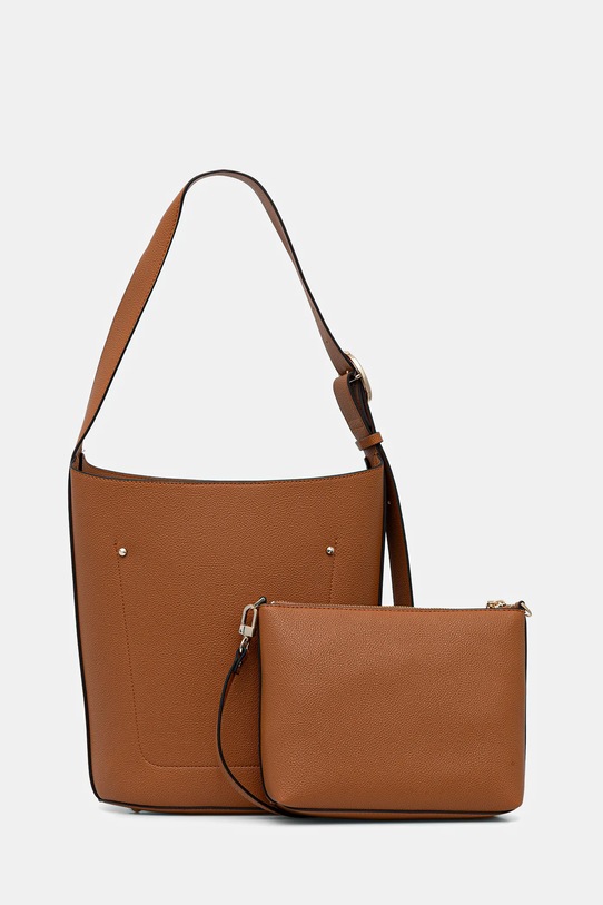 Akcesoria Guess torebka MERIDIAN HWBG69.74040 brązowy