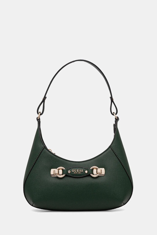Τσάντα Guess MIMINA απομίμηση λείου δέρματος πράσινο HWBG80.15180