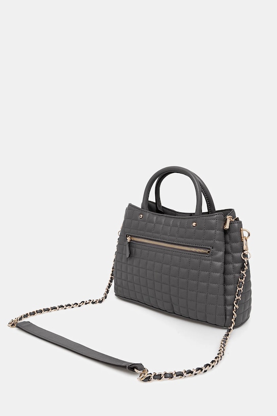 Guess geantă NADIRA gri HWQG84.24060
